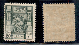 Colonie - Libia - 1926 - 20 Cent Sibilla (54) - Gomma Integra (250) - Sonstige & Ohne Zuordnung