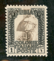 Colonie - Libia - 1930 - 1 Cent (58) - Ottimamente Centrato - Gomma Originale Con Lieve Traccia Di Linguella - Other & Unclassified