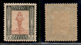 Colonie - Libia - 1926 - 10 Cent Pittorica (61) - Gomma Integra - Ottimamente Centrato (250) - Sonstige & Ohne Zuordnung