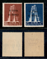 Colonie - Libia - 1937 - XI Fiera (142/143) - Serie Completa - 2 Valori - Gomma Integra (125) - Andere & Zonder Classificatie