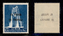 Colonie - Libia - 1937 - 1,25 Lire XI Fiera (143b) Con Decalco - Gomma Integra (120) - Autres & Non Classés