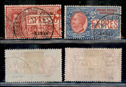 Colonie - Libia - 1915 - Espressi (1/2) - Serie Completa Usata (100) - Sonstige & Ohne Zuordnung