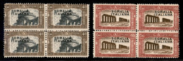 Colonie - Somalia - 1927 - Milizia (105/108) - Serie Completa In Quartine - Gomma Integra - Andere & Zonder Classificatie