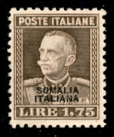 Colonie - Somalia - 1928 - 1,75 Lire Parmeggiani (118) - Gomma Originale - Ben Centrato - Andere & Zonder Classificatie