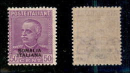 Colonie - Somalia - 1930 - 50 Cent Parmeggiani (139) - Gomma Integra (250) - Other & Unclassified