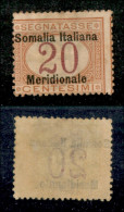 Colonie - Somalia - 1906 - 20 Cent (3 Varietà A) Con Soprastampa A Sinistra - Gomma Parziale - Non Catalogato - Sonstige & Ohne Zuordnung