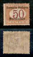 Colonie - Somalia - 1906 - 50 Cent (6) - Gomma Originale (110) - Autres & Non Classés