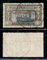 Colonie - Tripolitania - 1924 - 30 Cent Manzoni (13) Usato - Ottimamente Centrato - Sonstige & Ohne Zuordnung