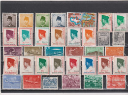 Lot De Timbres Neufs** D'Indonésie Années Variées  MNH - Indonesia