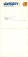 Repubblica - 6 Lire Siracusana (763) Isolato Su Estratto Conto Giornali Da Roma 21.XII.1966 Per Montalto  Marche - Andere & Zonder Classificatie