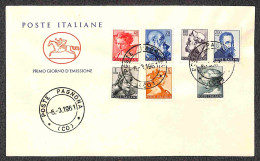 Repubblica - 1961 - Michelangiolesca (899/917) - Serie Completa Su Buste Cavallino FDC - 2 Serie Singoli + Quartine - Ot - Sonstige & Ohne Zuordnung