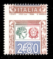 Repubblica - 2004 - 2,80 € (2739 Varietà) Con Dentellatura Orizzontale Spostata (Italia In Alto) - Gomma Integra - Autres & Non Classés