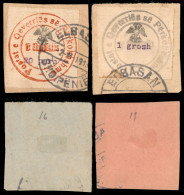 EUROPA - ALBANIA - 1913 - 20 Para (19) + 1 Grosh (20) Usati Su Frammenti - Autres & Non Classés