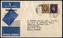 EUROPA - GRAN BRETAGNA - 1939 (5 Agosto) - Imperial Airways - Londra New York - Altri & Non Classificati