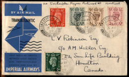 EUROPA - GRAN BRETAGNA - 1939 (3 Agosto) - Imperial Airways - Lowestoft Hamilton - Altri & Non Classificati