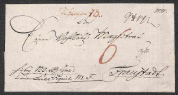 EUROPA - POLONIA - Glogau (grafico) - Lettera Per Fraustadt Del Novembre 1807 - Autres & Non Classés