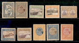 EUROPA - ROMANIA - 1913 - Silistra (227/236) - Serie Completa - Nuova - Sonstige & Ohne Zuordnung
