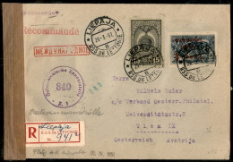 EUROPA - RUSSIA - Lettonia - Raccomandata Da Liepaja A Vienna Del 29.3.51 - Other & Unclassified