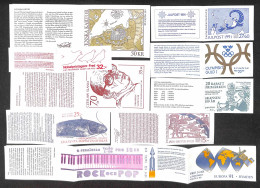 EUROPA - SVEZIA - 1991 - Libretti (MH 157/166) - 10 Libretti Emessi Nell'anno - Nuovi - Other & Unclassified