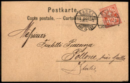 EUROPA - SVIZZERA - 10 Cent (47) - Cartolina Da Basilea A Biella Del 3.3.92 - Other & Unclassified