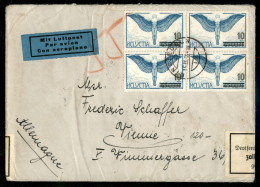 EUROPA - SVIZZERA - Aerogramma Da Einsiedeln A Vienna Del 16.9.38 - Andere & Zonder Classificatie