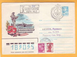 1983 RUSSIA RUSSIE USSR URSS . 50 Years Of The Northern Fleet.  Severomorsk. Special Cancellations. - U-Boote