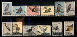 OLTREMARE - ANGOLA - 1951 - Uccelli (339/362) - Serie Completa - Usati - Otros & Sin Clasificación