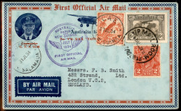 OLTREMARE - AUSTRALIA - 1934 (23 Luglio) - Australia Papua New Guinea - Melbourne Lae Salamaua - Aerogramma Per Londra - Other & Unclassified