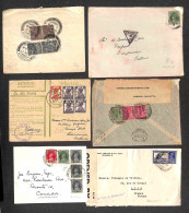 OLTREMARE - INDIA - 1903/1944 - Ventuno Lettere E Cartoline Con Varie Affrancature Del Periodo Per L'estero - Da Esamina - Altri & Non Classificati