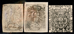 PREFILATELICHE - 1710/1798 - Carta Bollata - Insieme Di 5 Bolli Diversi Del Periodo - Andere & Zonder Classificatie