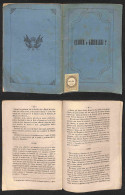 DOCUMENTI/VARIE - 1860 - Cavour O Garibaldi - Pier Carlo Boggio - Opuscolo Di 60 Pagine (14x21) - Autres & Non Classés