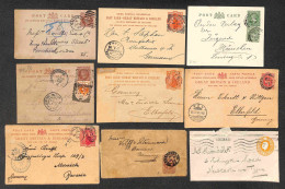 LOTTI & COLLEZIONI - GRAN BRETAGNA - 1892/1975 - Insieme Di 33 Interi Postali Di Cui 7 Cartoline + 26 Buste Del Periodo  - Autres & Non Classés