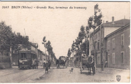 BRON - Grande Rue - Terminus Du Tramway. - Bron