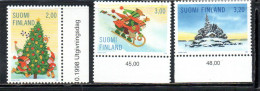 SUOMI FINLAND FINLANDIA FINLANDE 1998 CHRISTMAS NATALE NOEL WEIHNACHTEN NAVIDAD COMPLETE SET SERIE COMPLETA MNH - Ungebraucht