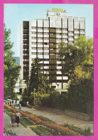 310737 / Bulgaria - Kyustendil - Building Hotel "Velbazhd" People 1988  PC Septemvri Bulgarie Bulgarien Bulgarije  - Hotels & Restaurants