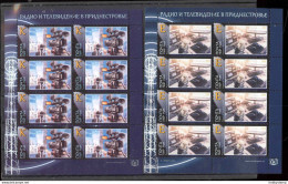 Label Transnistria 2023 Radio And Television In Transnistria 2Sheetlets**MNH - Fantasy Labels