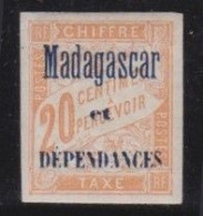 Madagascar   .  Y&T   .     Taxe  3     .      *     .     Neuf Avec Gomme - Nuevos