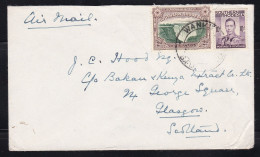 Southern Rhodesia - 1950's Airmail Cover Wankie To Glasgow Scotland - Rodesia Del Sur (...-1964)
