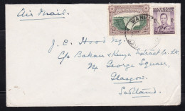 Southern Rhodesia - 1950's Airmail Cover Wankie To Glasgow Scotland - Rhodésie Du Sud (...-1964)