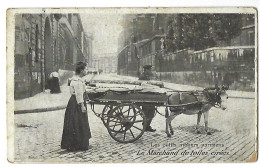 Carte Postale : Les Petits Métiers Parisiens .  Le Marchand De Toiles Cirées - Petits Métiers à Paris