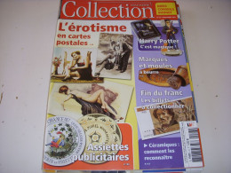 COLLECTION MAGAZINE 23 11.2005 CP EROTISME HARRY POTTER ASSIETTES MARQUES MOULES - Verzamelaars