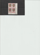 N° 1045 -70c Blason De La MARCHE - A De A+B - 1° Tirage Du4.10.55 Au 10.10.55 - 7.10.1955 - - 1950-1959