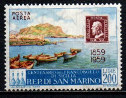 1959 - San Marino PA 131 Francobolli Di Sicilia   ++++++++ - Neufs