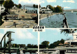 60 - Boran Sur Oise - La Plage - Multivues - CPM - Voir Scans Recto-Verso - Boran-sur-Oise