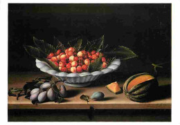 Art - Peinture - Moillon - Coupe De Cerises Pommes Et Melon - CPM - Voir Scans Recto-Verso - Malerei & Gemälde