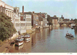 Angleterre - York - The Guildhall And River Ouse - Yorkshire - England - Royaume Uni - UK - United Kingdom - CPM - Carte - York