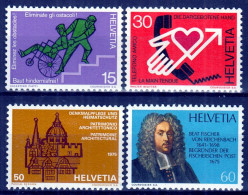 Switzerland / Helvetia / Schweiz / Suisse 1975 ⁕ Annual Events Mi.1058-1061 ⁕ 4v MNH - Ungebraucht