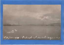 BRESIL - RIO DE JANEIRO Entrada Al Puerto, Carte Photo Prise En 1920 - Rio De Janeiro