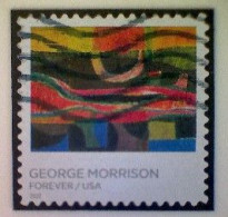 United States, Scott #5688, Used(o), 2022, George Morrison: Sun And River, (58¢) - Gebruikt