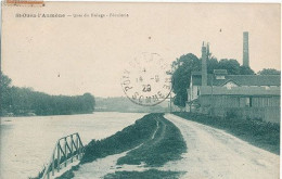 ST OUEN L'AUMONE - QUAI DU HALAGE - FECULERIE - Saint-Ouen-l'Aumône